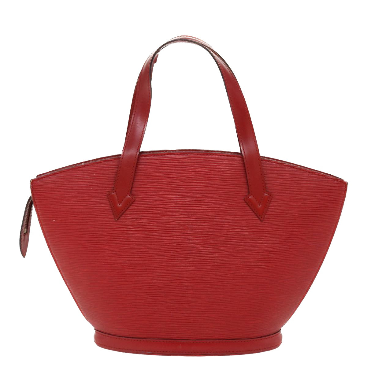 LOUIS VUITTON Epi Saint Jacques Hand Bag Red M52277 LV Auth 37488