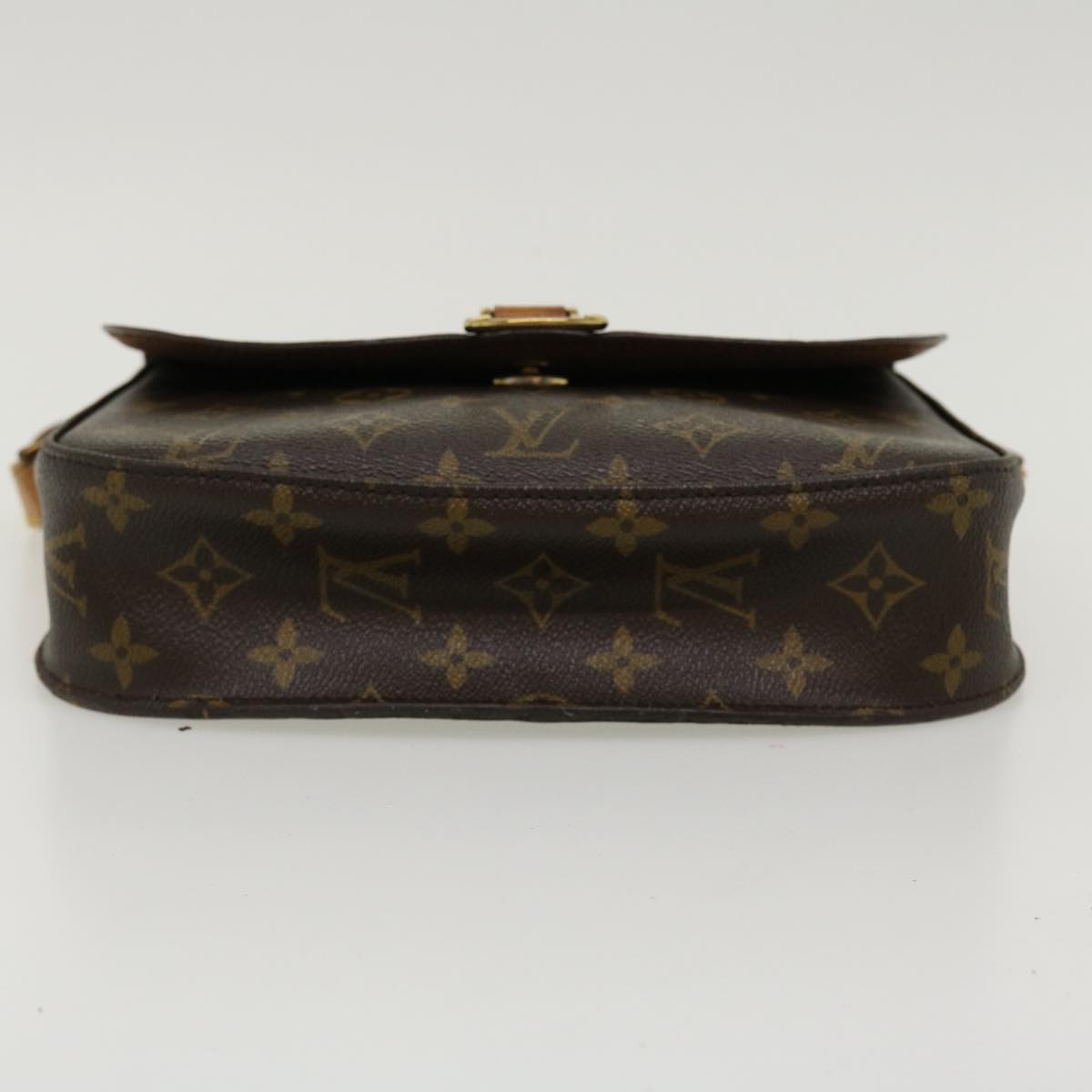 LOUIS VUITTON Monogram Saint Cloud GM Shoulder Bag M51242 LV Auth 37567