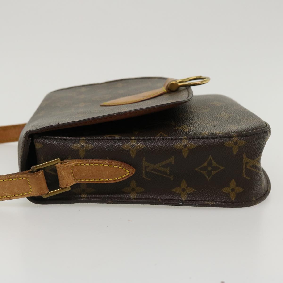 LOUIS VUITTON Monogram Saint Cloud GM Shoulder Bag M51242 LV Auth 37567