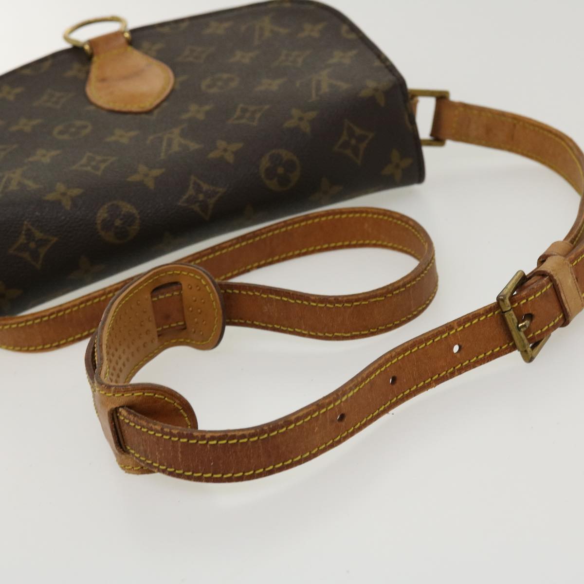 LOUIS VUITTON Monogram Saint Cloud GM Shoulder Bag M51242 LV Auth 37567