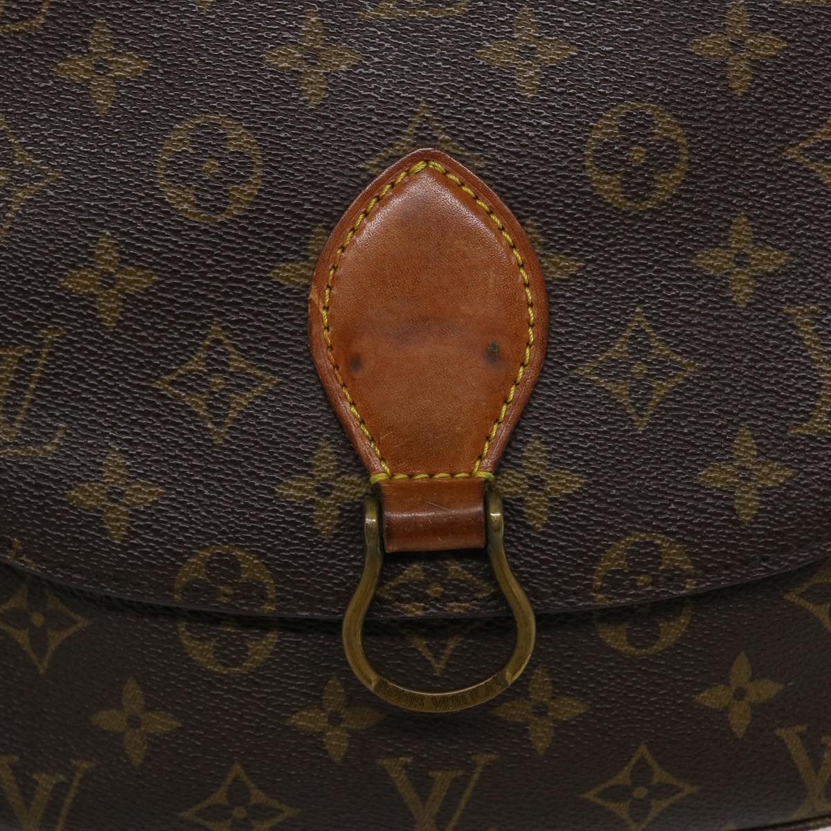 LOUIS VUITTON Monogram Saint Cloud GM Shoulder Bag M51242 LV Auth 37568