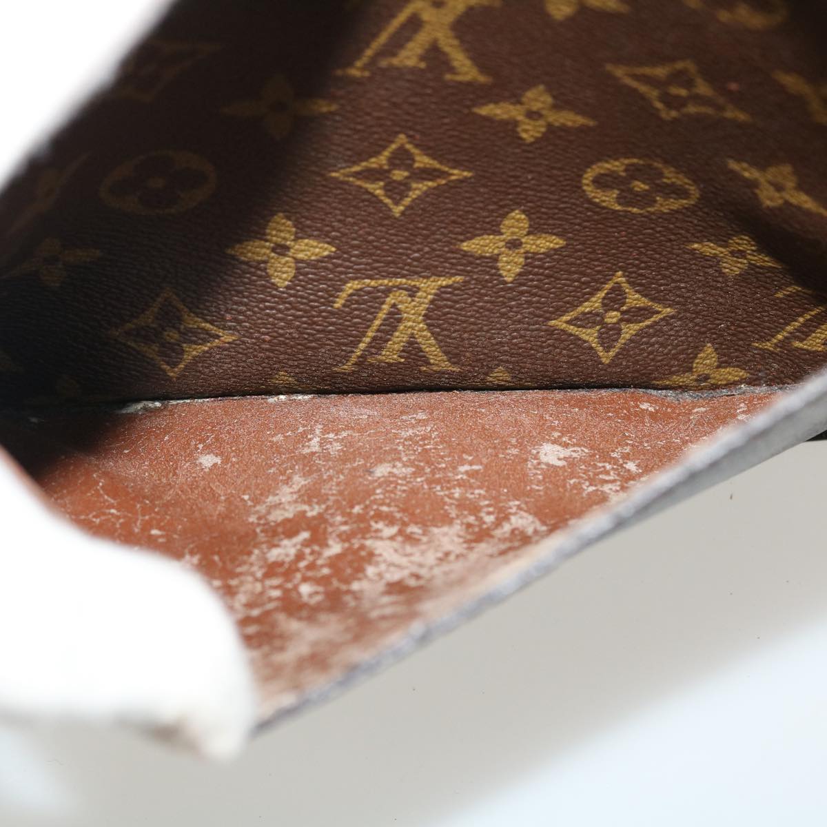 LOUIS VUITTON Monogram Saint Cloud GM Shoulder Bag M51242 LV Auth 37568