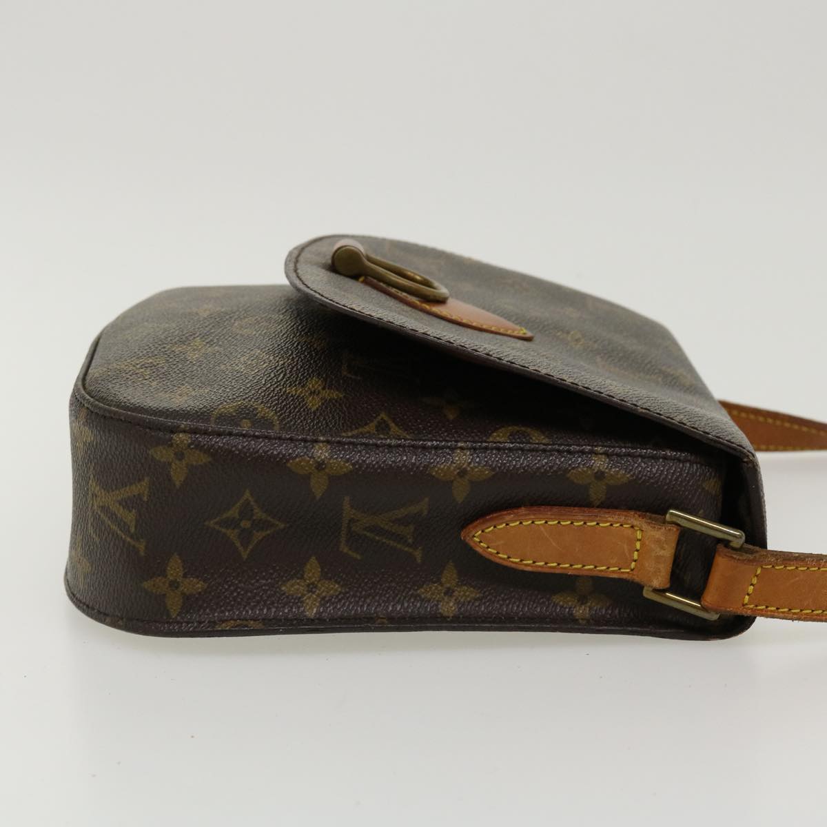 LOUIS VUITTON Monogram Saint Cloud GM Shoulder Bag M51242 LV Auth 37568