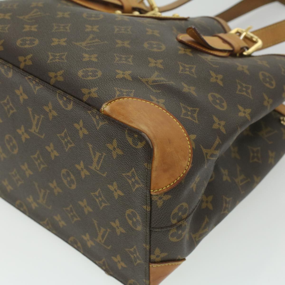 LOUIS VUITTON Monogram Hampstead MM Hand Bag M51167 LV Auth 37569