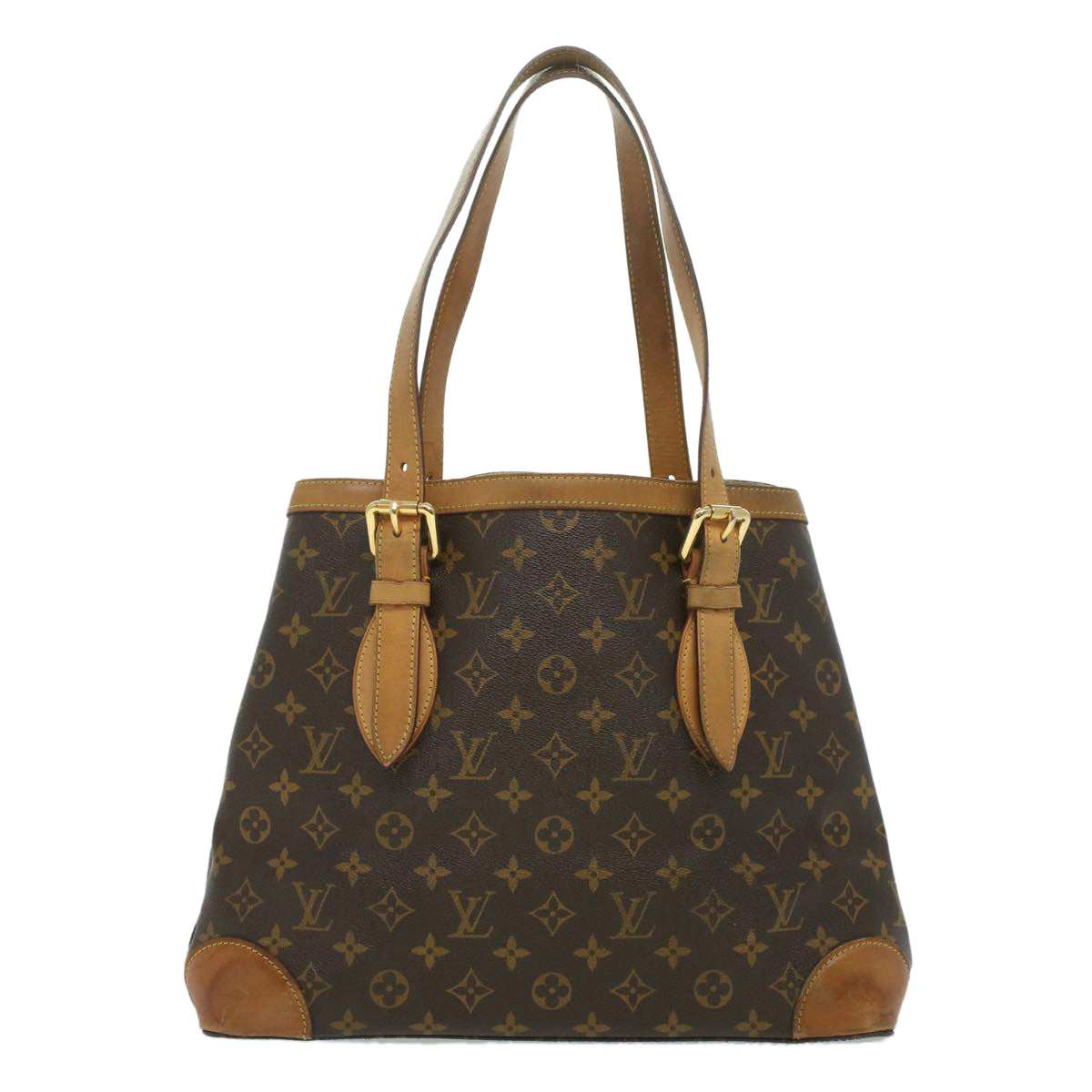 LOUIS VUITTON Monogram Hampstead MM Hand Bag M51167 LV Auth 37569