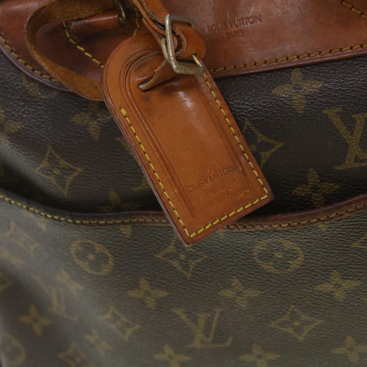 LOUIS VUITTON Monogram Deauville Hand Bag L083 LV Auth 37573