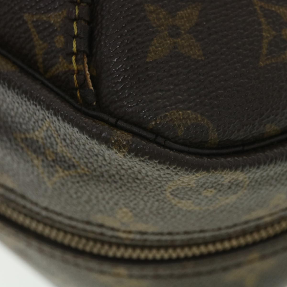 LOUIS VUITTON Monogram Deauville Hand Bag L083 LV Auth 37573