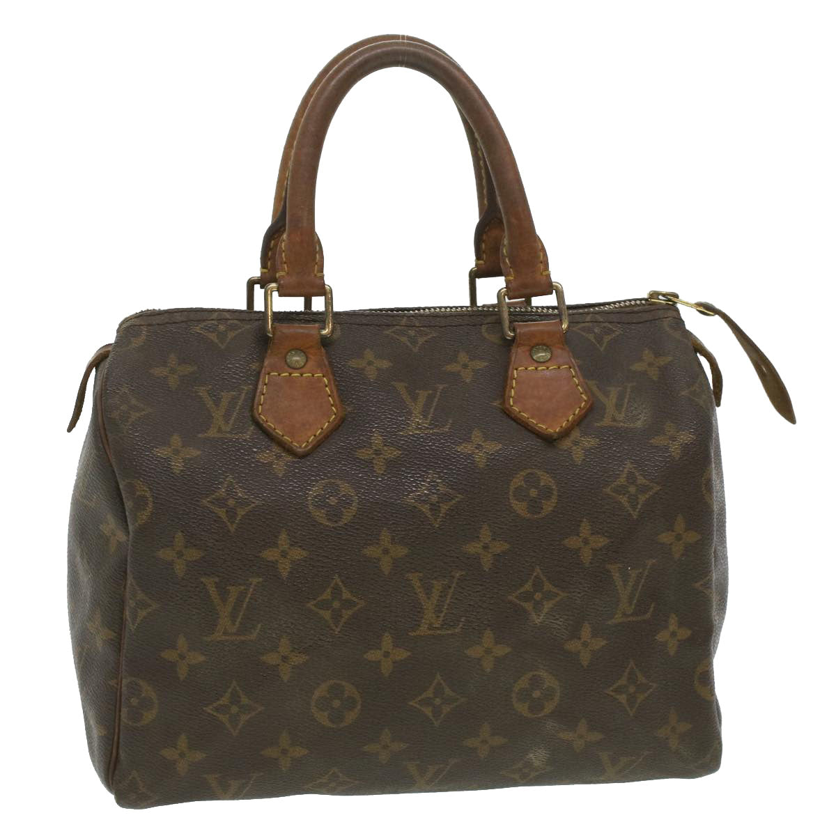 LOUIS VUITTON Monogram Speedy 25 Hand Bag M41528 LV Auth 37575