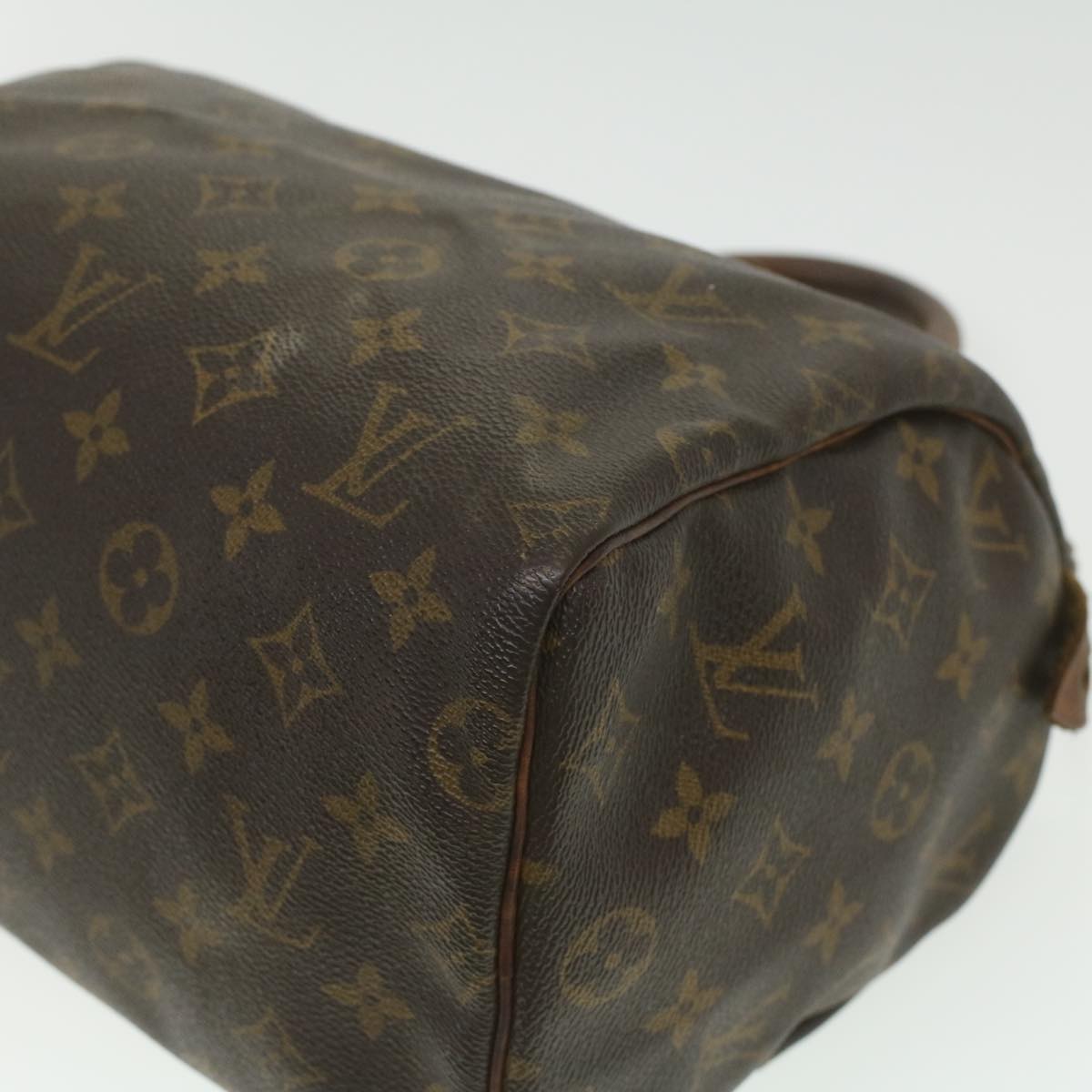 LOUIS VUITTON Monogram Speedy 25 Hand Bag M41528 LV Auth 37575