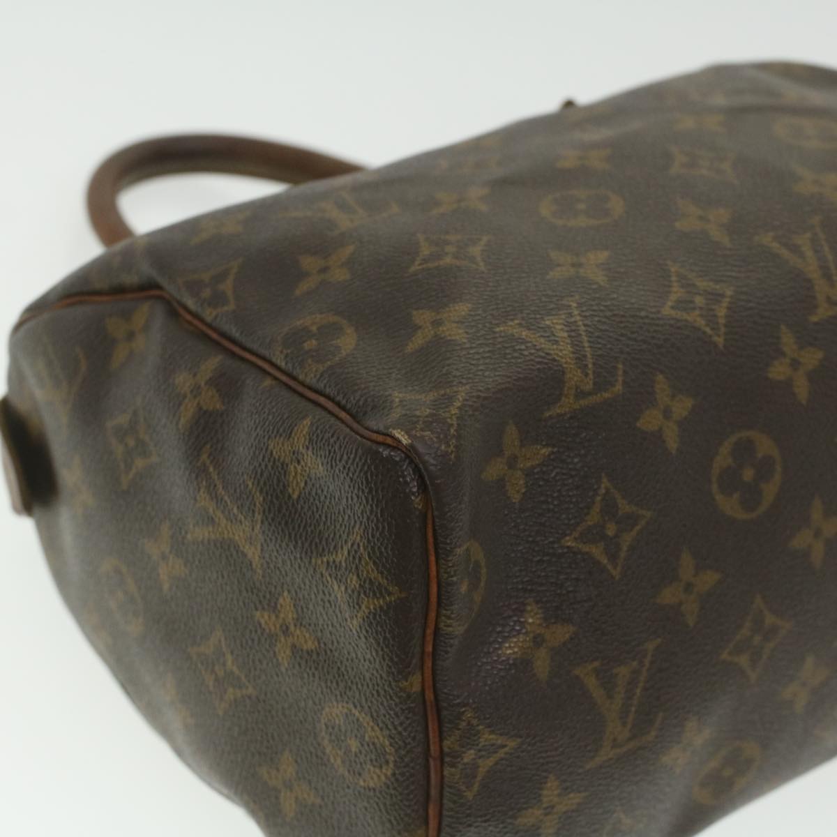 LOUIS VUITTON Monogram Speedy 25 Hand Bag M41528 LV Auth 37575