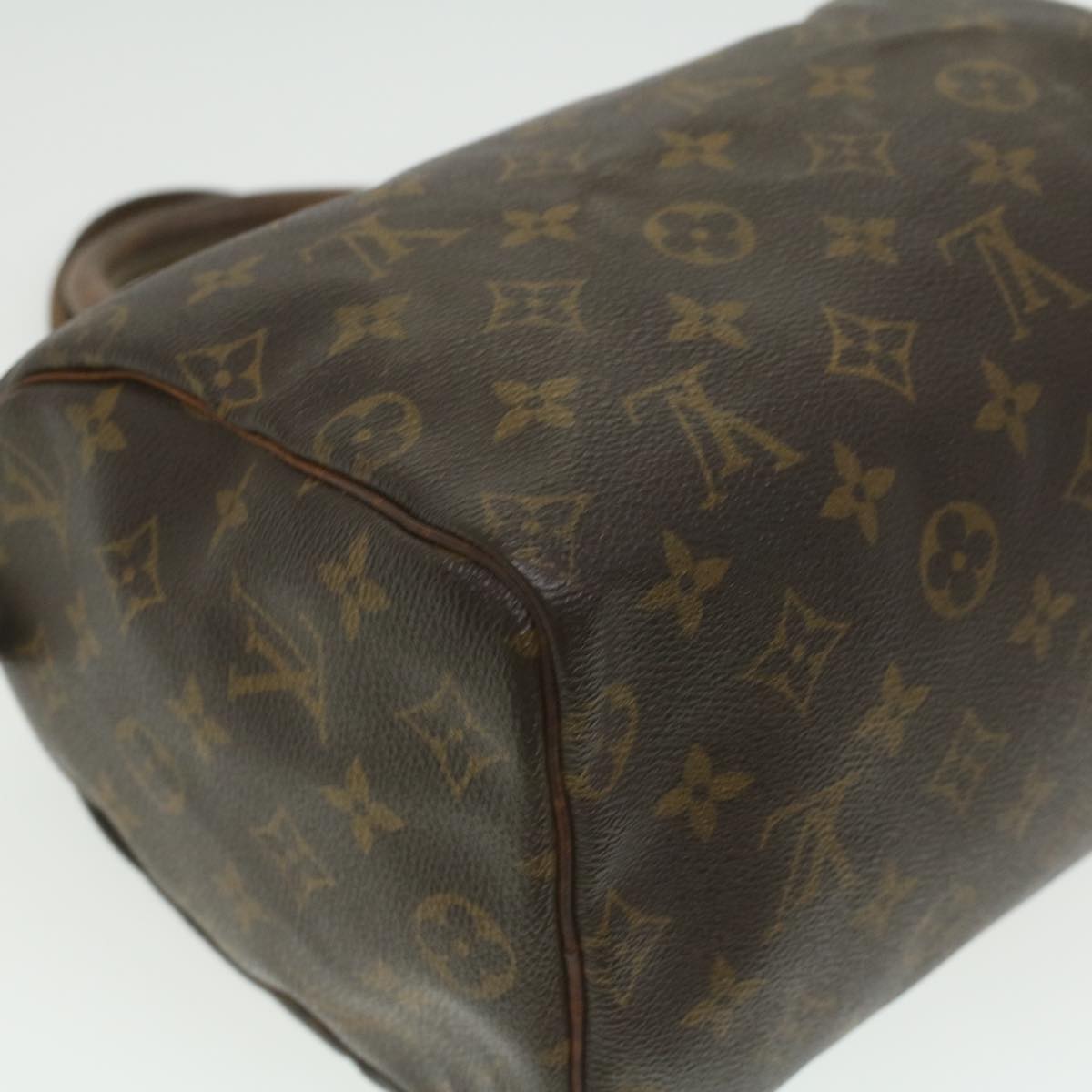 LOUIS VUITTON Monogram Speedy 25 Hand Bag M41528 LV Auth 37575