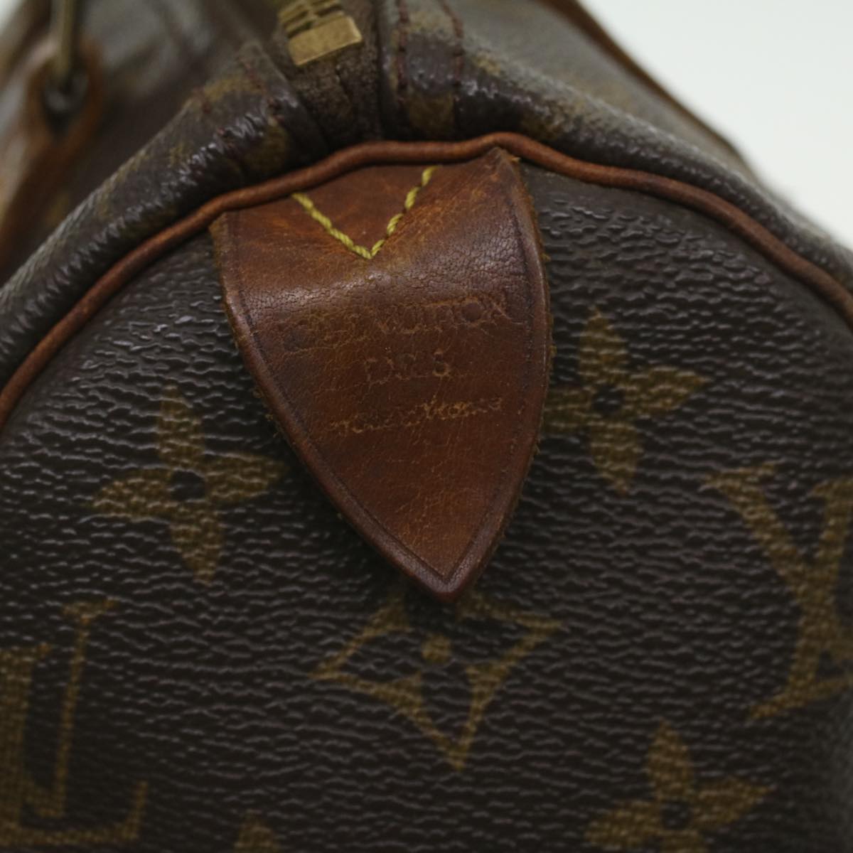 LOUIS VUITTON Monogram Speedy 25 Hand Bag M41528 LV Auth 37575