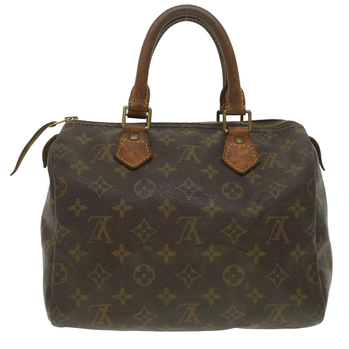 LOUIS VUITTON Monogram Speedy 25 Hand Bag M41528 LV Auth 37575