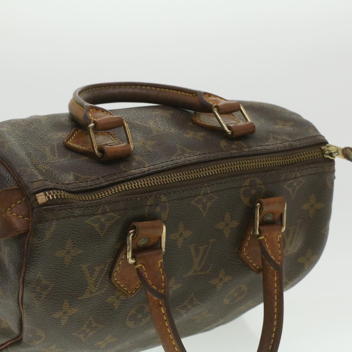 LOUIS VUITTON Monogram Speedy 25 Hand Bag M41528 LV Auth 37575