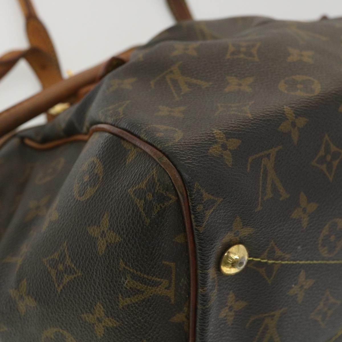 LOUIS VUITTON Monogram Tivori GM Hand Bag M40144 LV Auth 37580