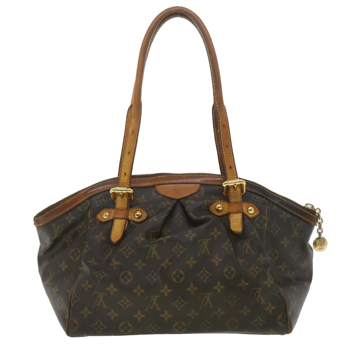 LOUIS VUITTON Monogram Tivori GM Hand Bag M40144 LV Auth 37580