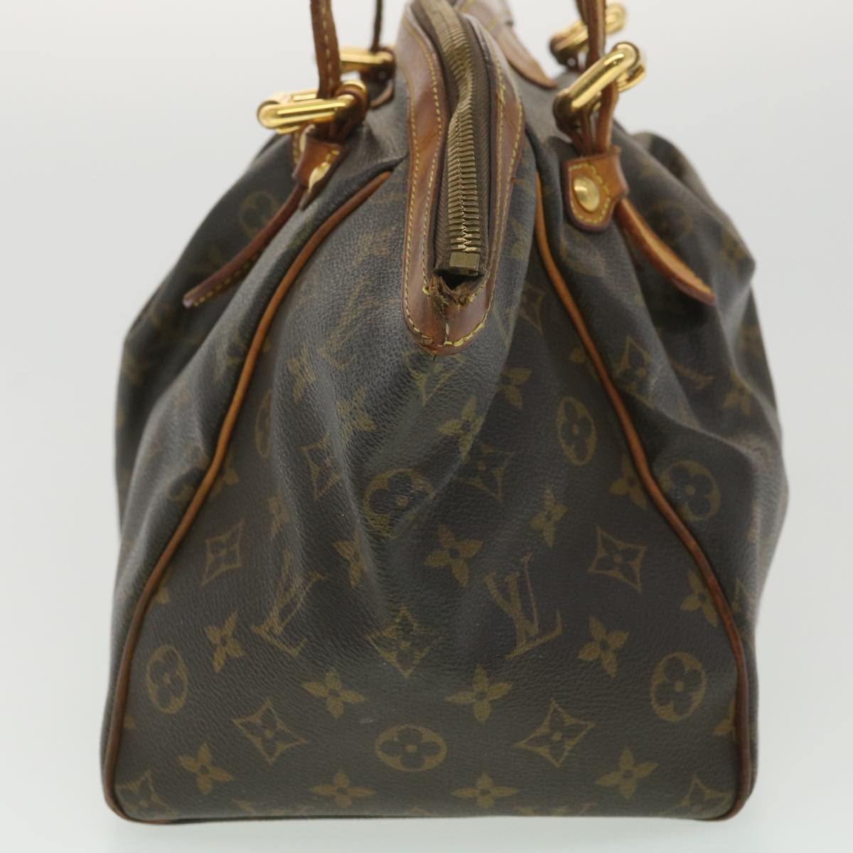 LOUIS VUITTON Monogram Tivori GM Hand Bag M40144 LV Auth 37580