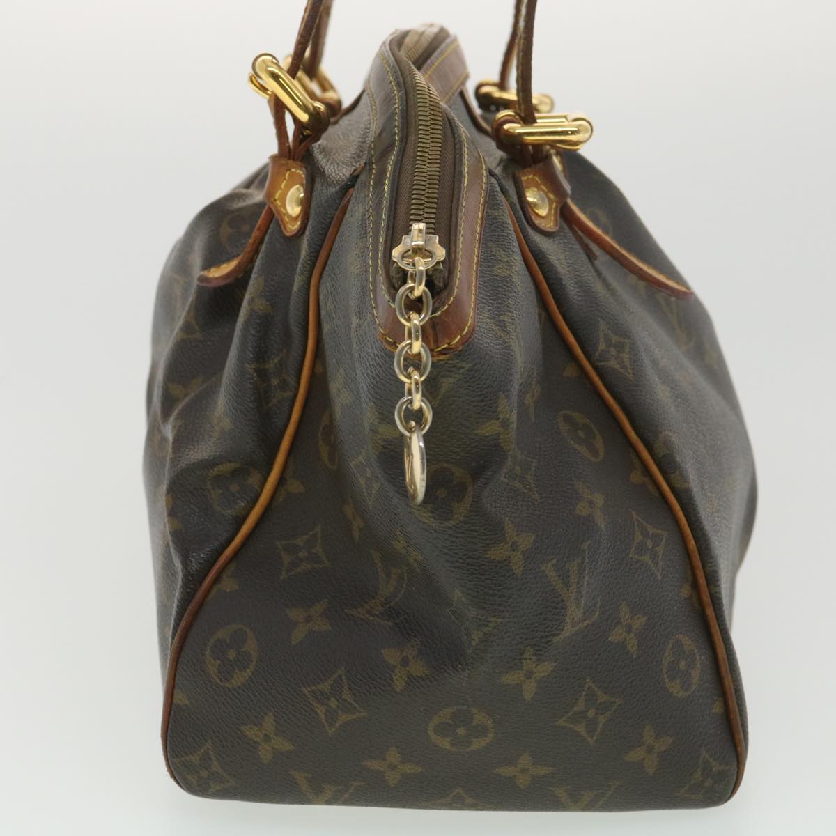 LOUIS VUITTON Monogram Tivori GM Hand Bag M40144 LV Auth 37580