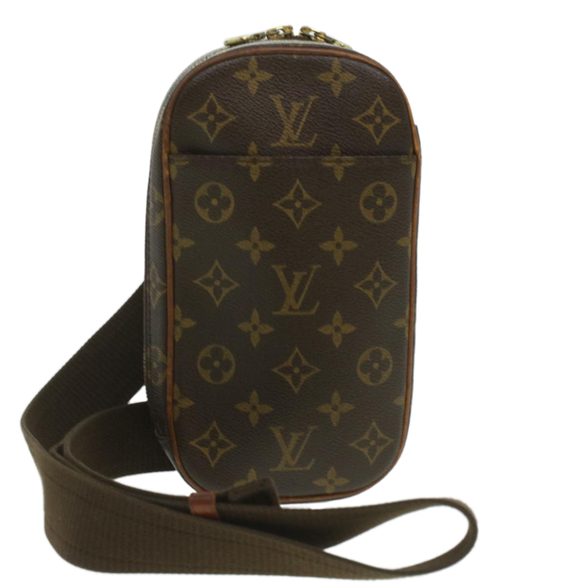 LOUIS VUITTON Monogram Pochette Gange Shoulder Bag M51870 LV Auth 37586