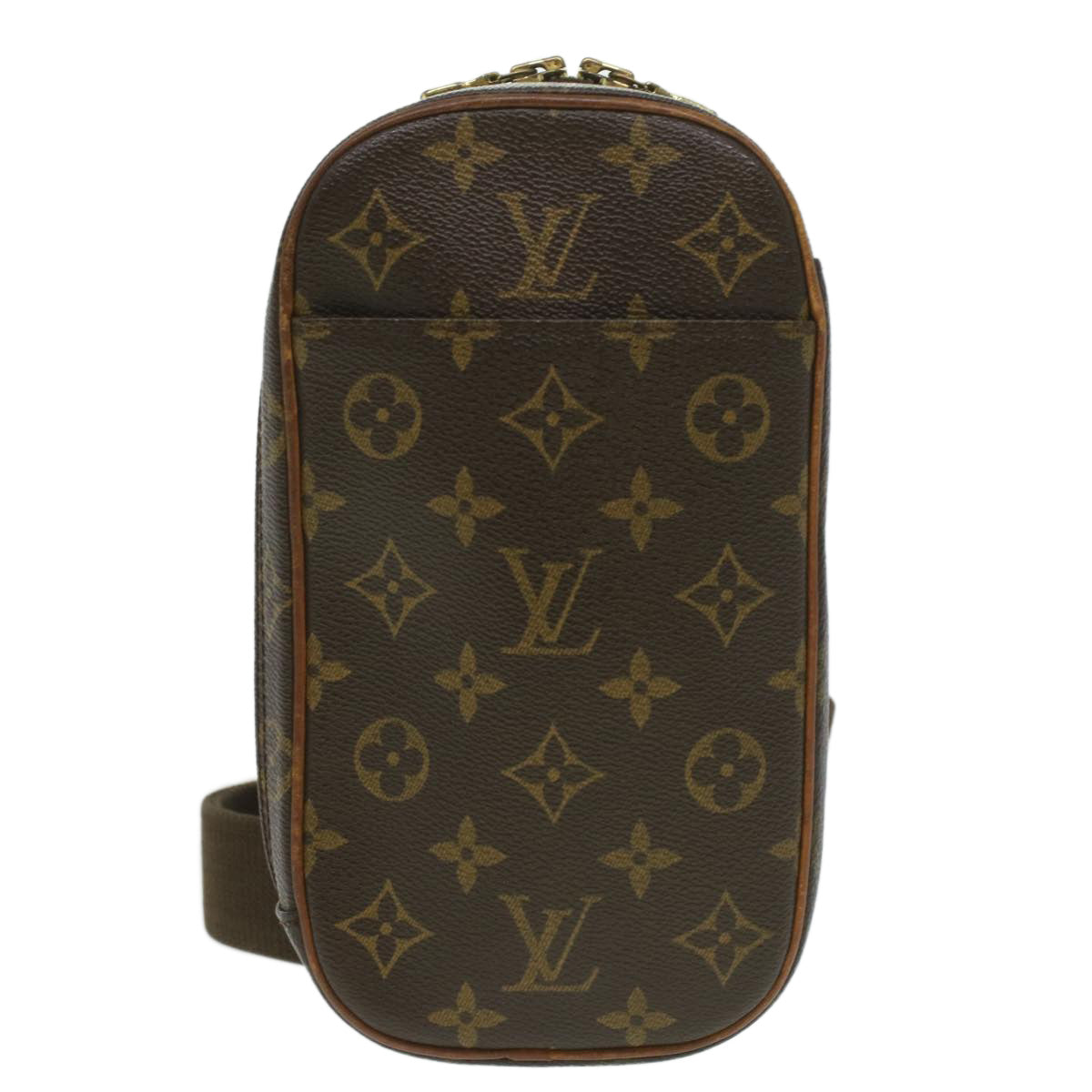 LOUIS VUITTON Monogram Pochette Gange Shoulder Bag M51870 LV Auth 37586