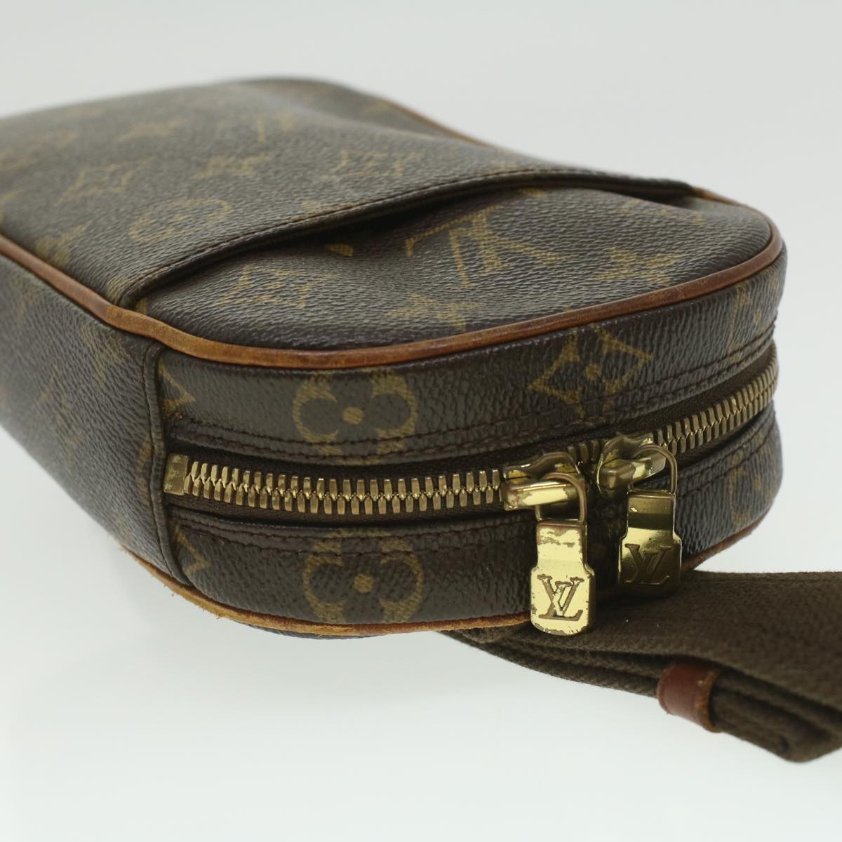 LOUIS VUITTON Monogram Pochette Gange Shoulder Bag M51870 LV Auth 37586