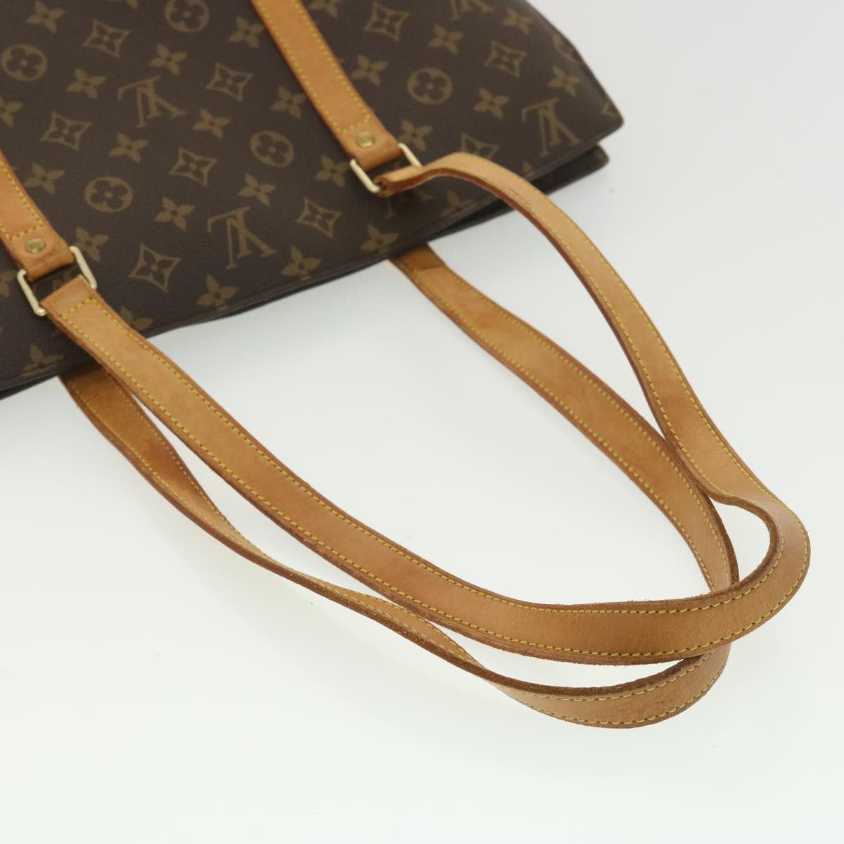 LOUIS VUITTON Monogram Babylone Tote Bag M51102 LV Auth 37589