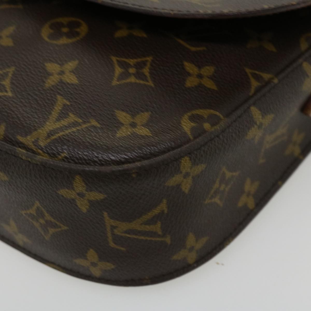 LOUIS VUITTON Monogram Saint Cloud GM Shoulder Bag M51242 LV Auth 37590