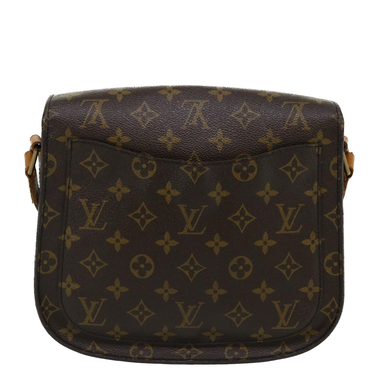 LOUIS VUITTON Monogram Saint Cloud GM Shoulder Bag M51242 LV Auth 37590