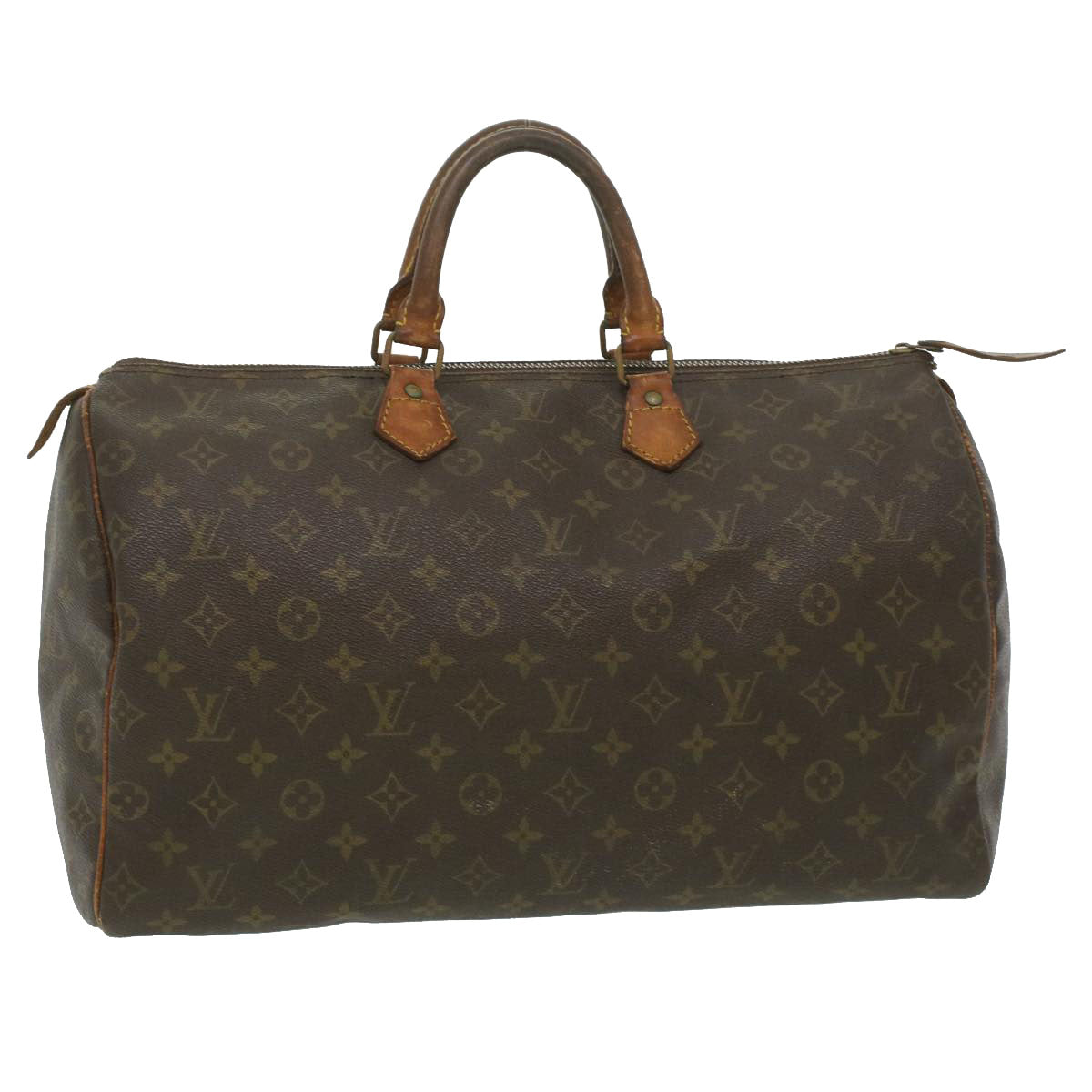 LOUIS VUITTON Monogram Speedy 40 Hand Bag M41522 LV Auth 37595