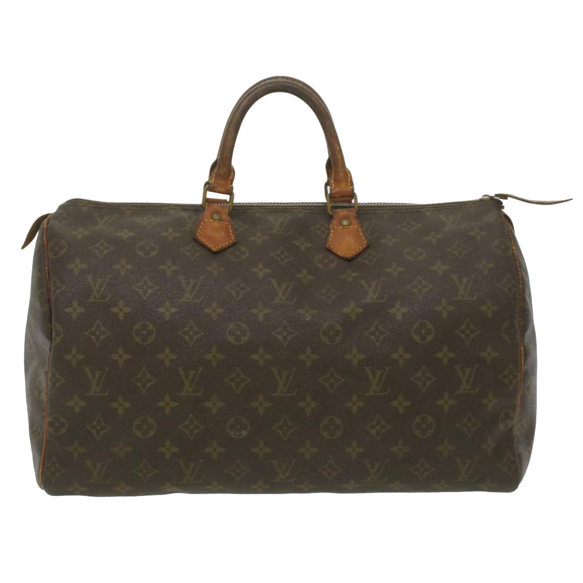 LOUIS VUITTON Monogram Speedy 40 Hand Bag M41522 LV Auth 37595