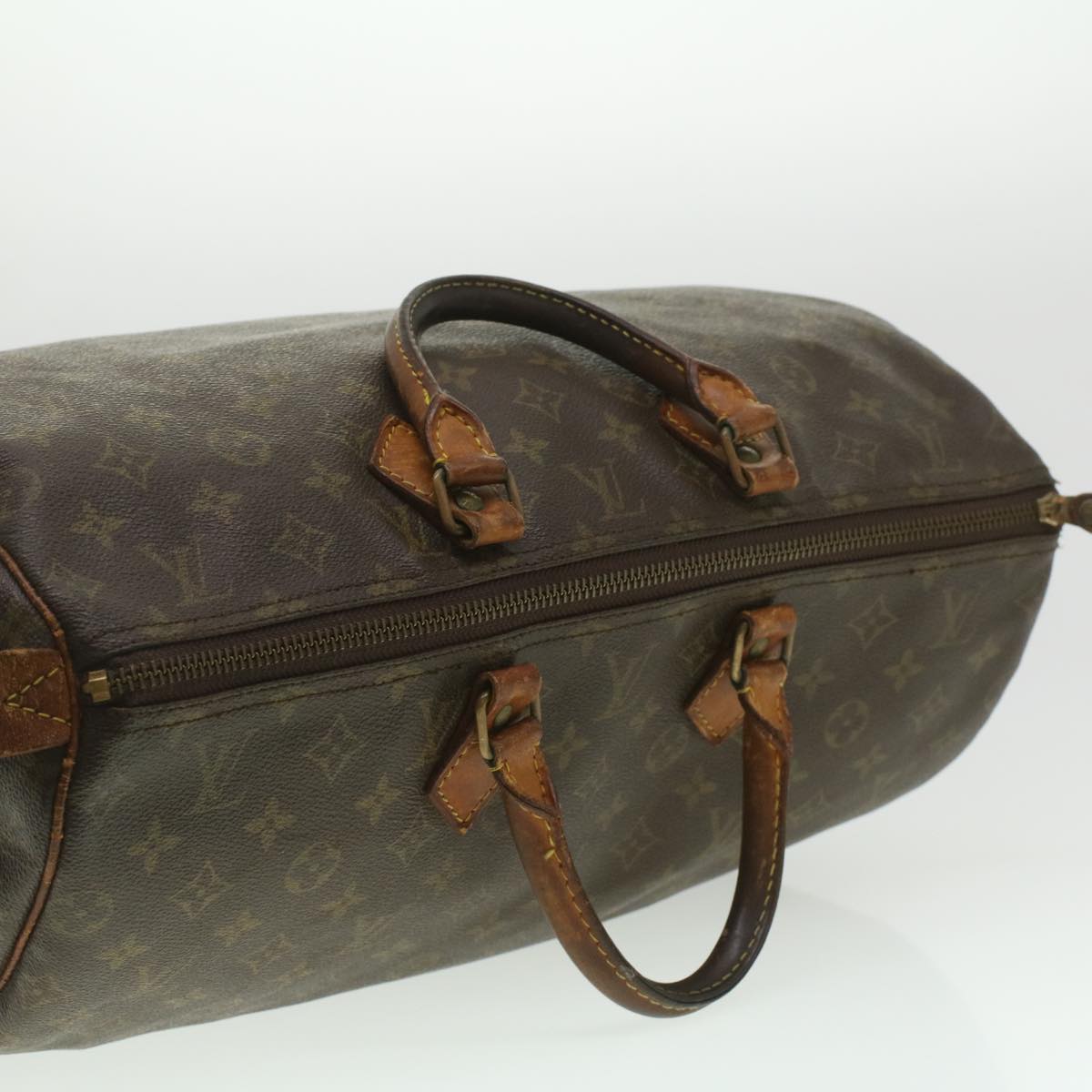 LOUIS VUITTON Monogram Speedy 40 Hand Bag M41522 LV Auth 37595