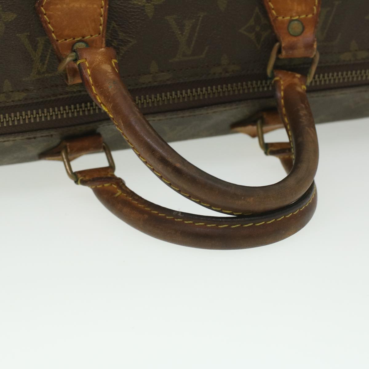 LOUIS VUITTON Monogram Speedy 40 Hand Bag M41522 LV Auth 37595