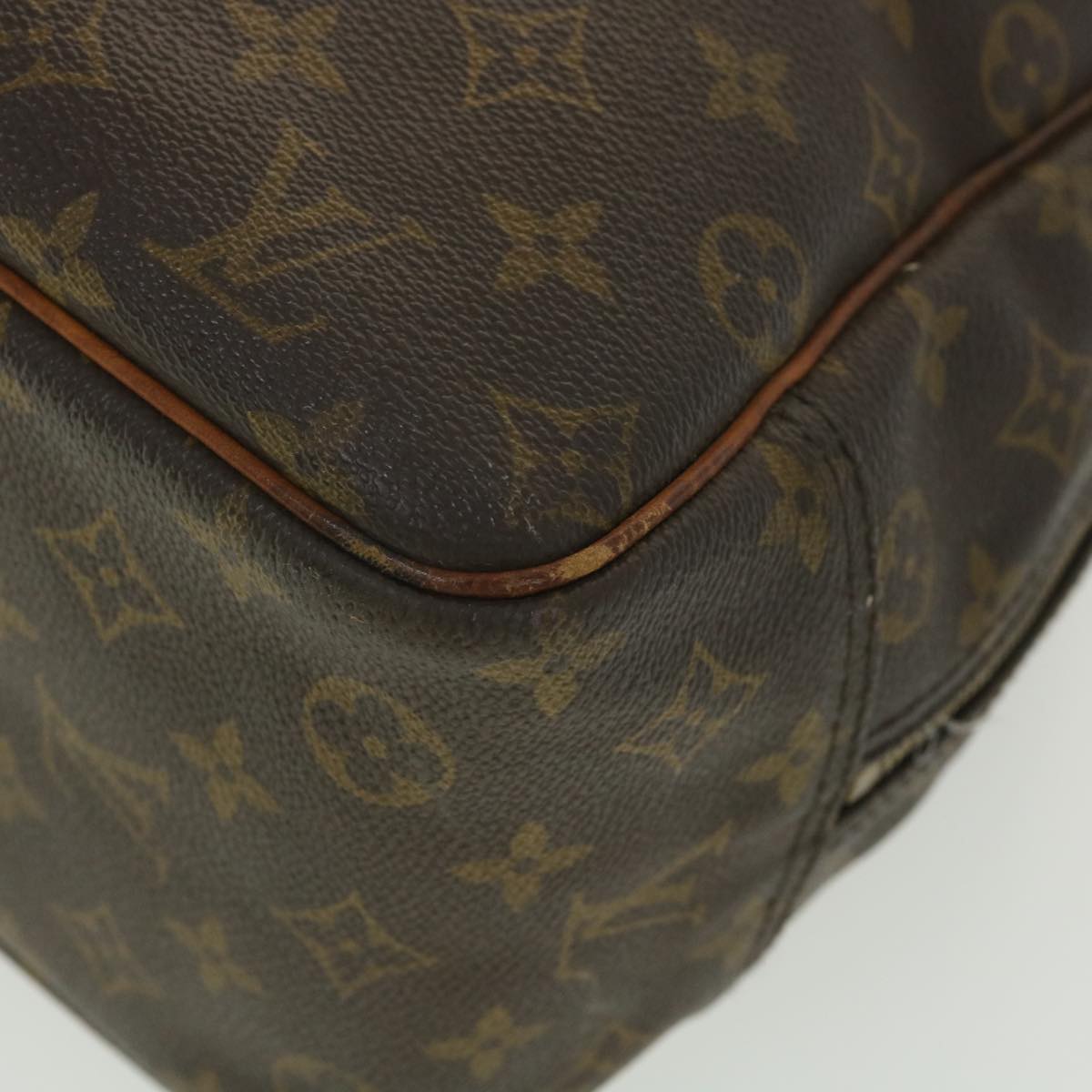 LOUIS VUITTON Monogram Deauville Hand Bag M47270 LV Auth 37604