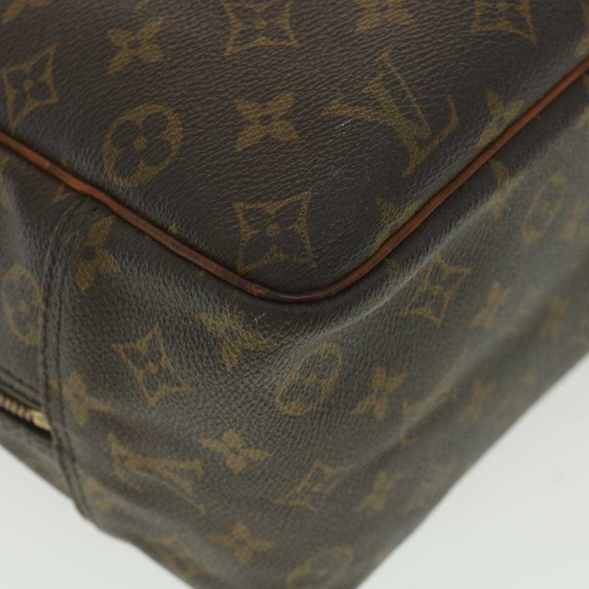 LOUIS VUITTON Monogram Deauville Hand Bag M47270 LV Auth 37604