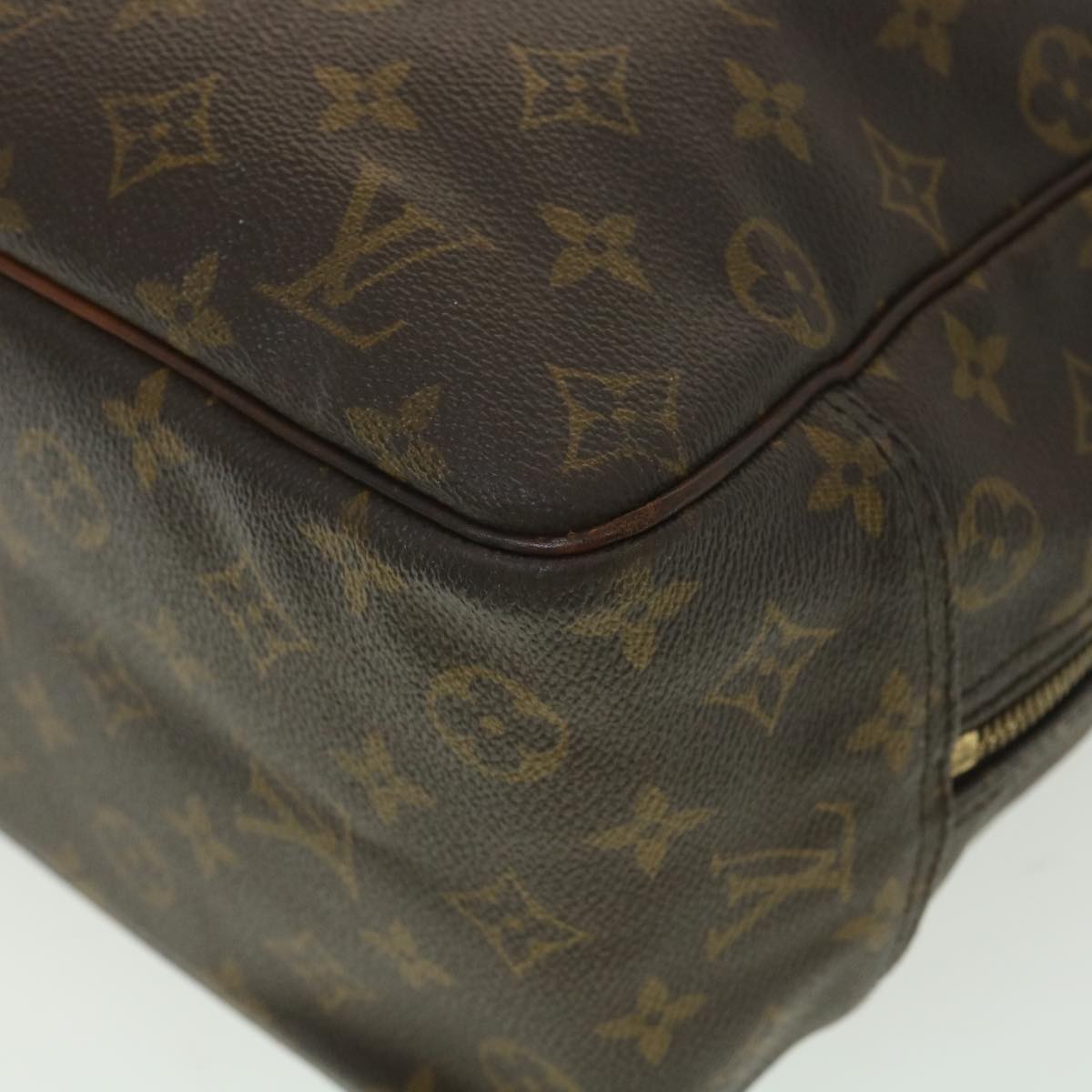 LOUIS VUITTON Monogram Deauville Hand Bag M47270 LV Auth 37604