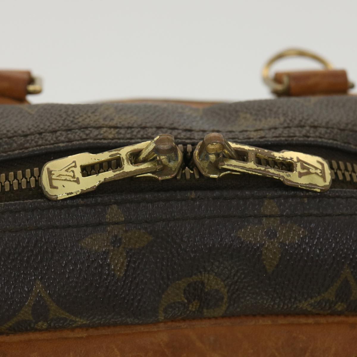 LOUIS VUITTON Monogram Deauville Hand Bag M47270 LV Auth 37604