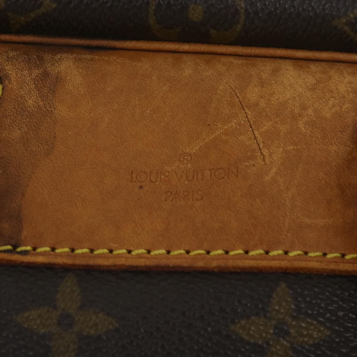 LOUIS VUITTON Monogram Deauville Hand Bag M47270 LV Auth 37605