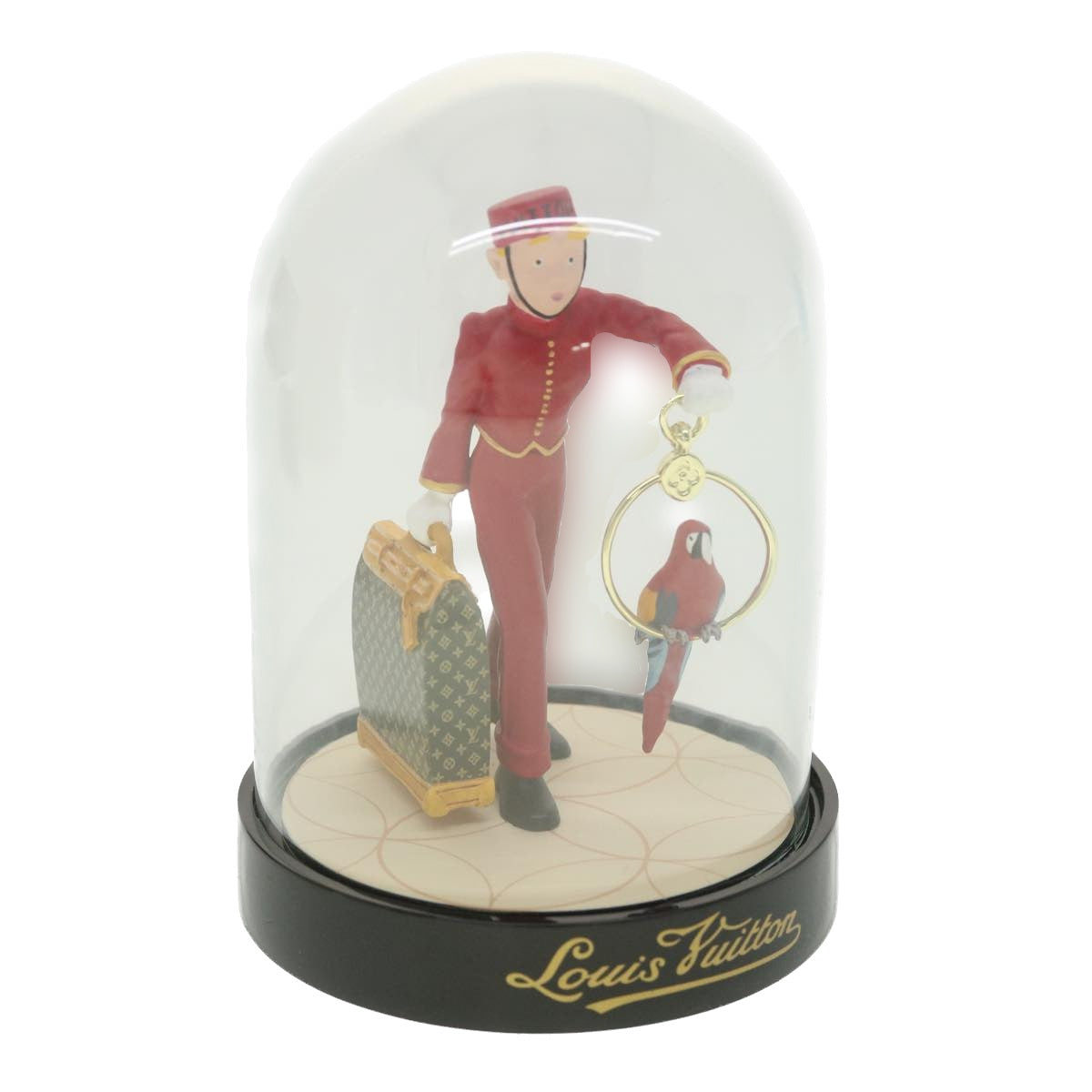 LOUIS VUITTON Snow Globe Bellboy Clear LV Auth 37615A