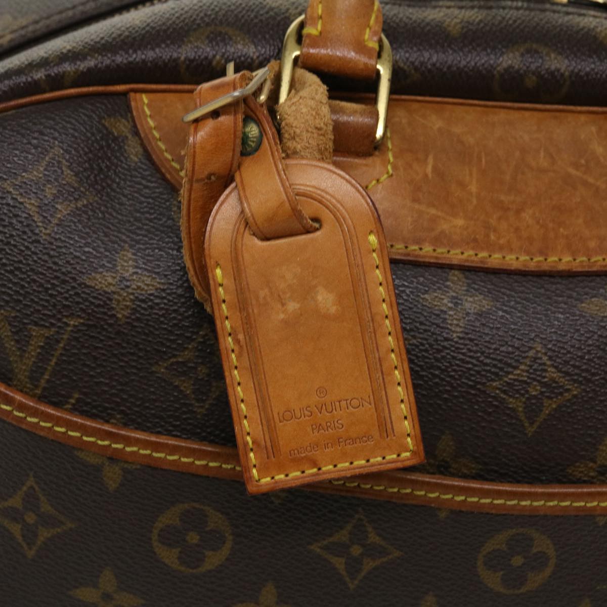 LOUIS VUITTON Monogram Deauville Hand Bag M47270 LV Auth 37618