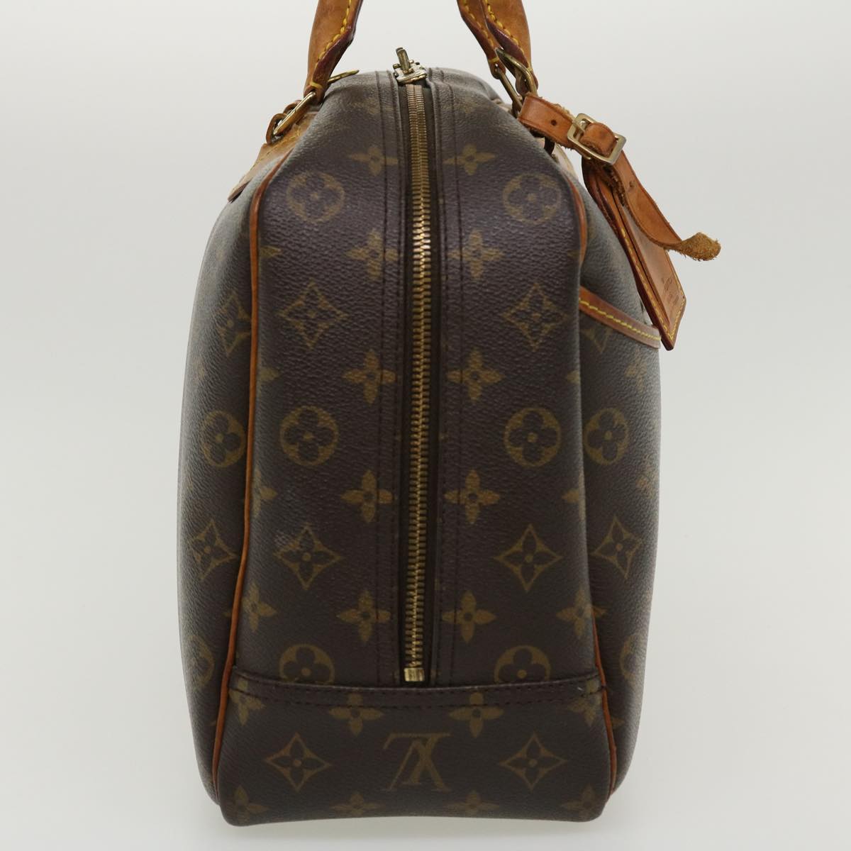 LOUIS VUITTON Monogram Deauville Hand Bag M47270 LV Auth 37618