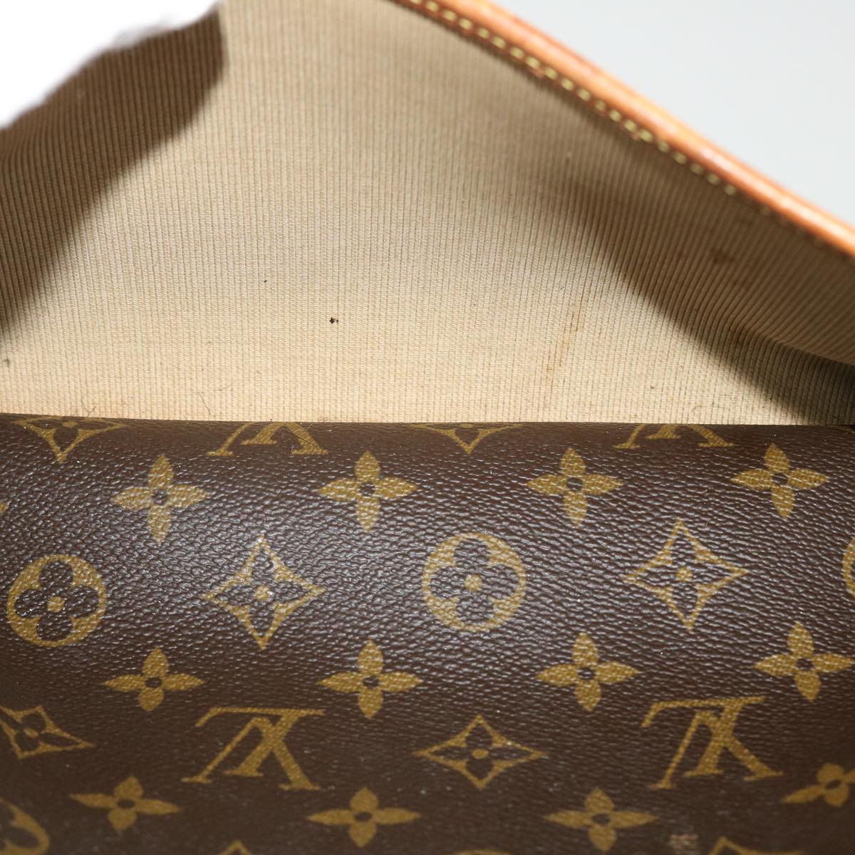 LOUIS VUITTON Monogram Deauville Hand Bag M47270 LV Auth 37644