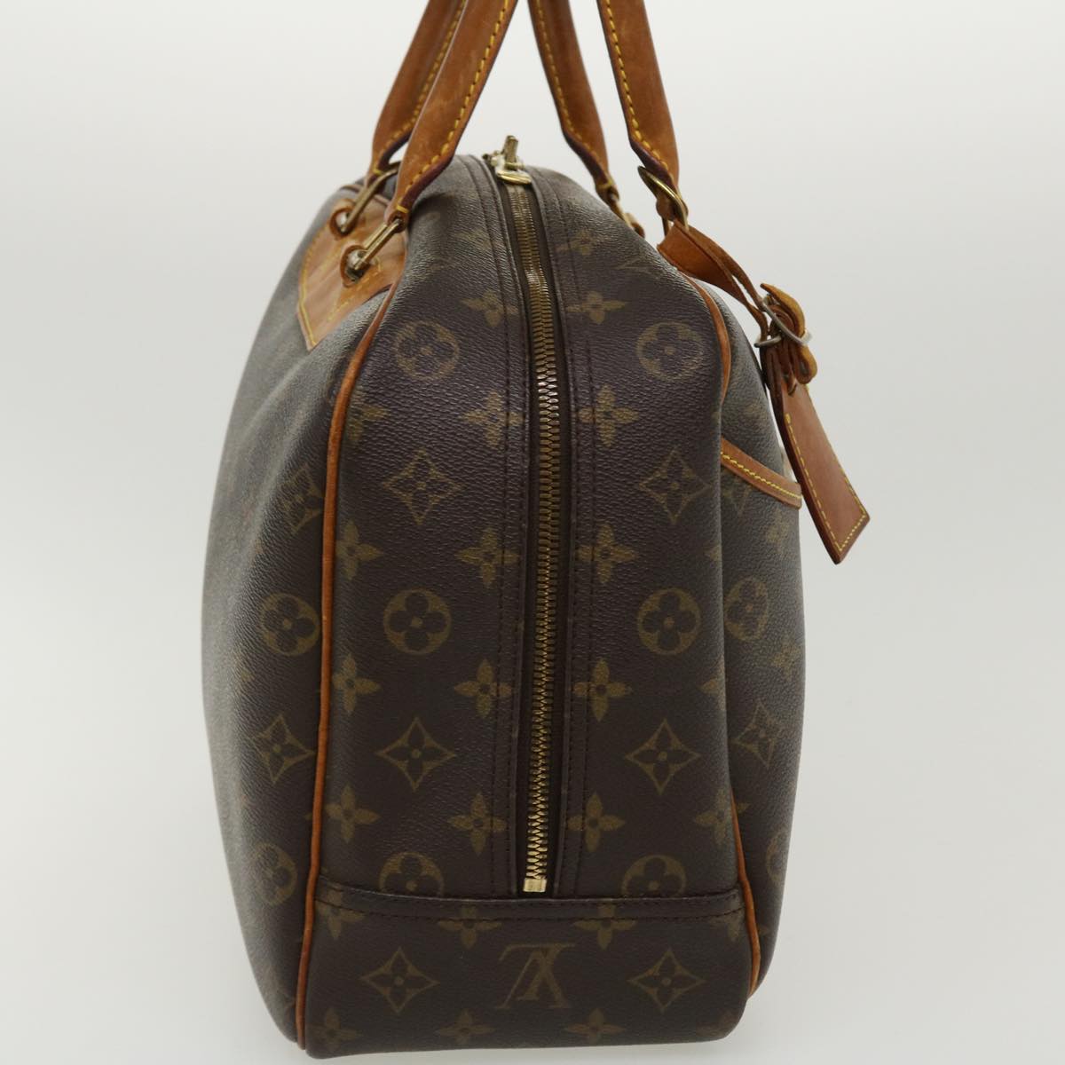 LOUIS VUITTON Monogram Deauville Hand Bag M47270 LV Auth 37644