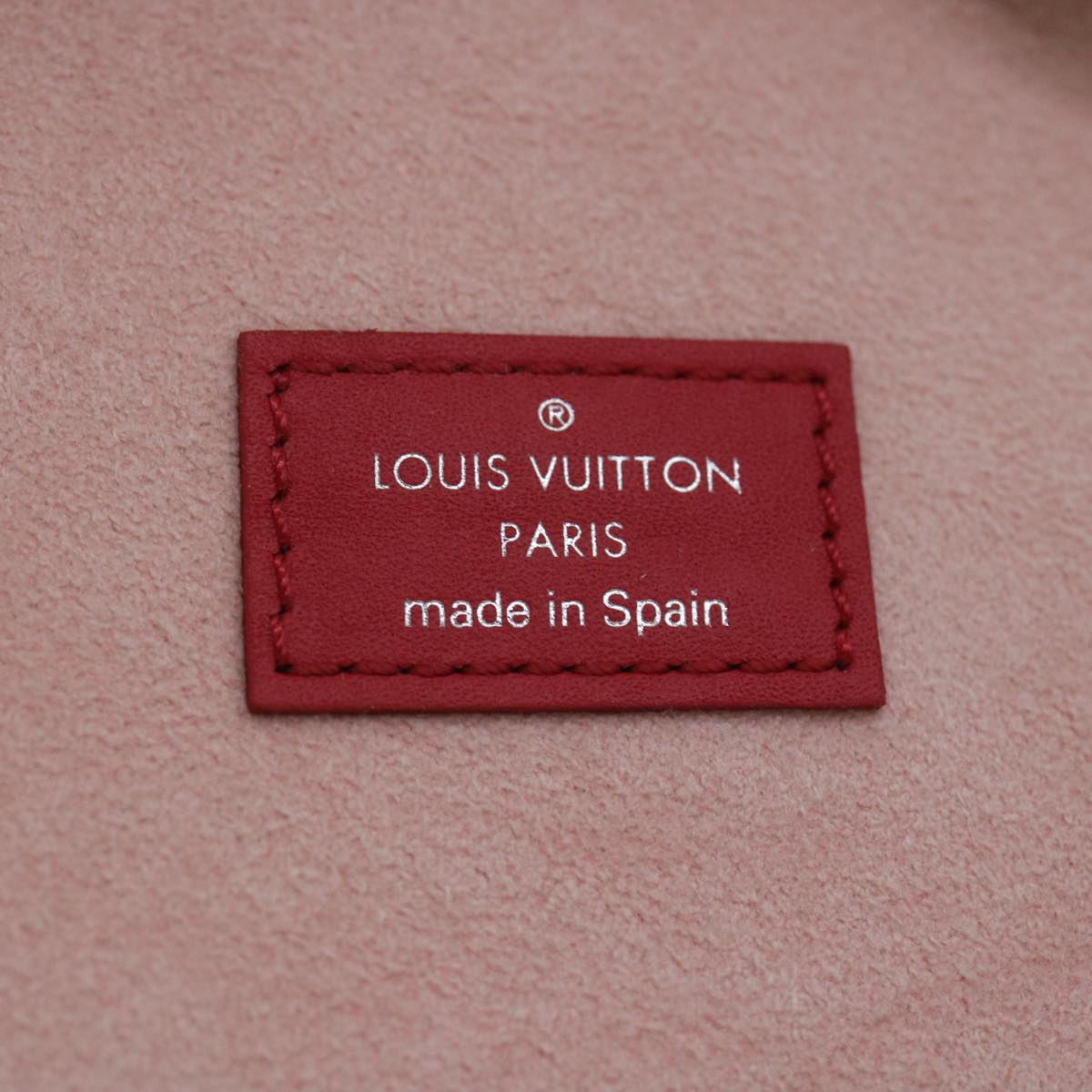 LOUIS VUITTON Monogram Boite Valentin MM Jewelry Box Pink GI0230 LV Auth 37646