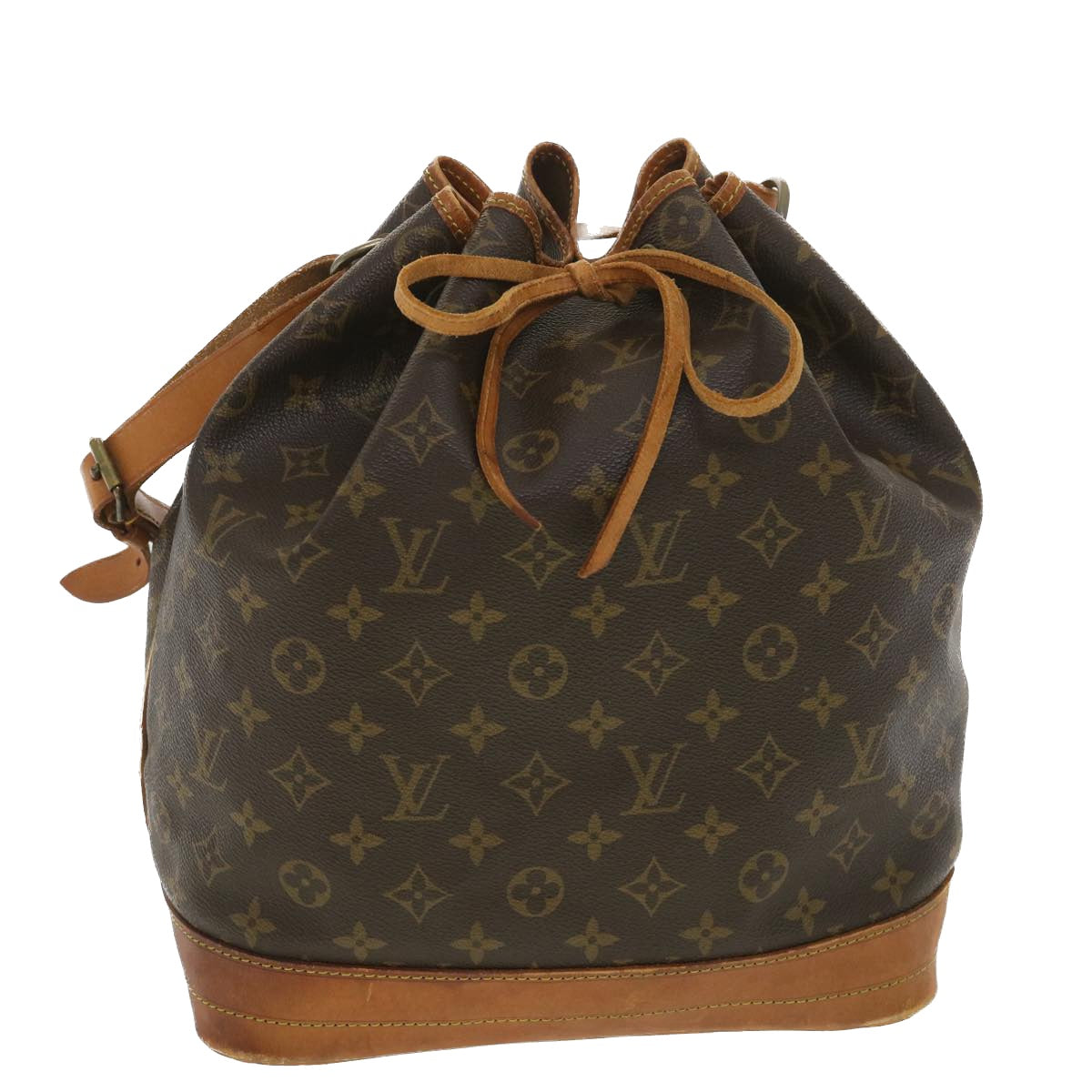 LOUIS VUITTON Monogram Noe Shoulder Bag M42224 LV Auth 37668