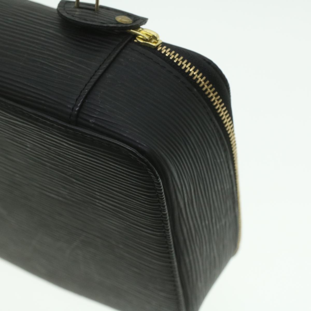 LOUIS VUITTON Epi Posh Monte Carlo Jewelry Box Black M48362 LV Auth 37669