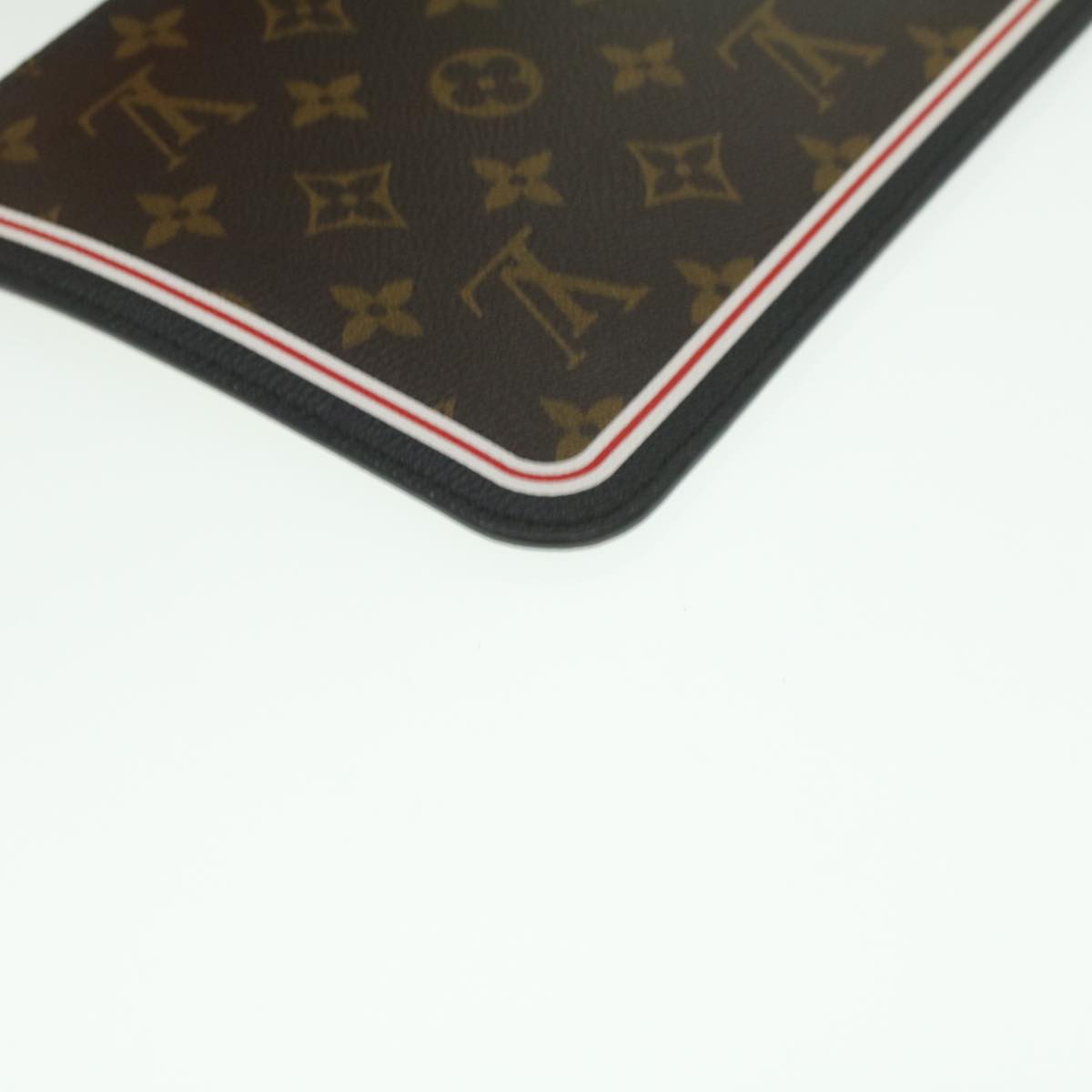 LOUIS VUITTON monogram game on Neverfull MM Tote Bag M57452 LV Auth 37723