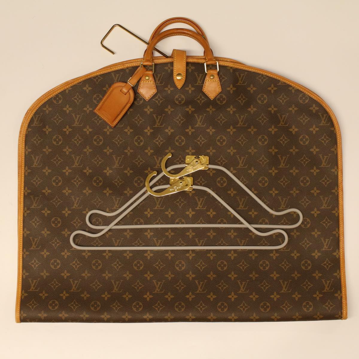 LOUIS VUITTON Monogram Housse Porte Habits Garment Cover M23434 LV Auth 37726