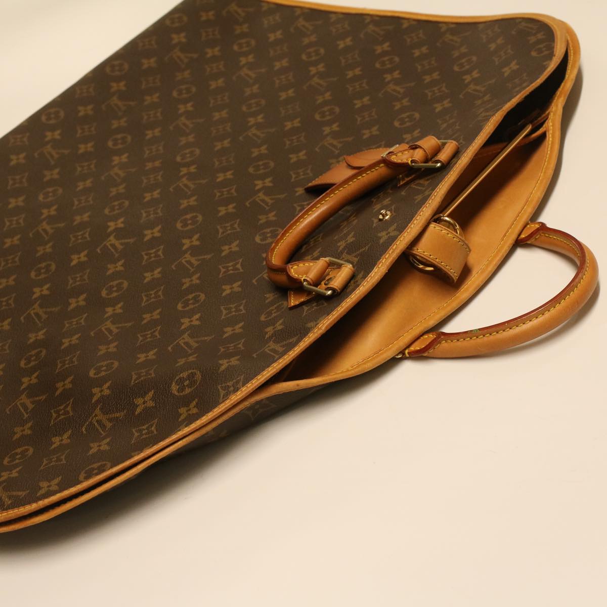 LOUIS VUITTON Monogram Housse Porte Habits Garment Cover M23434 LV Auth 37726