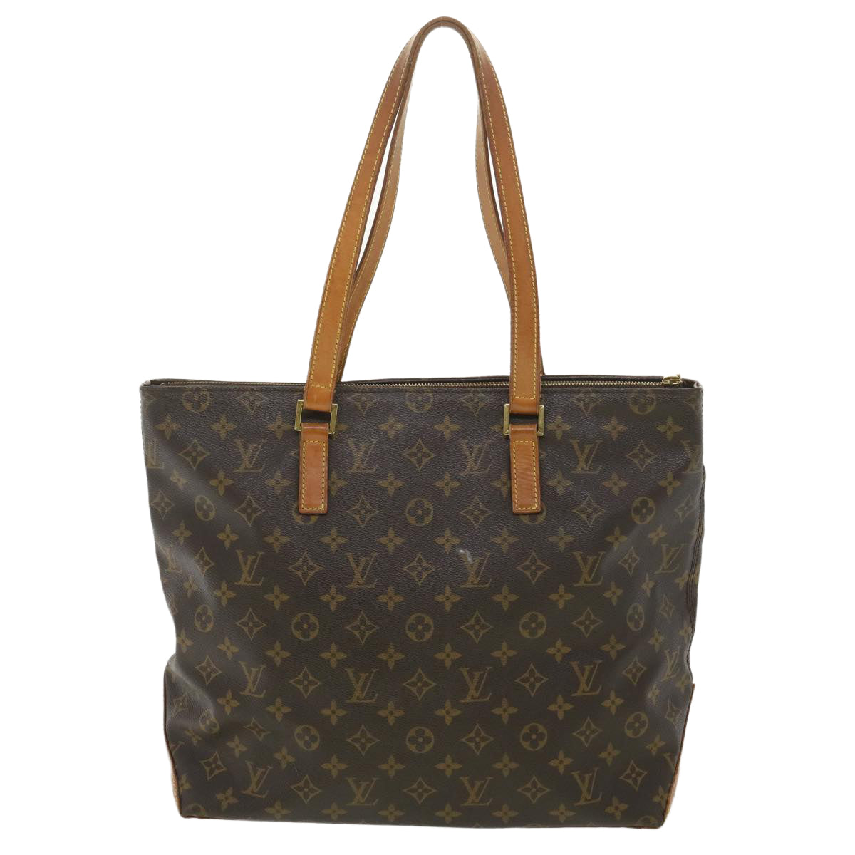 LOUIS VUITTON Monogram Cabas Mezzo Tote Bag M51151 LV Auth 37736 - 0