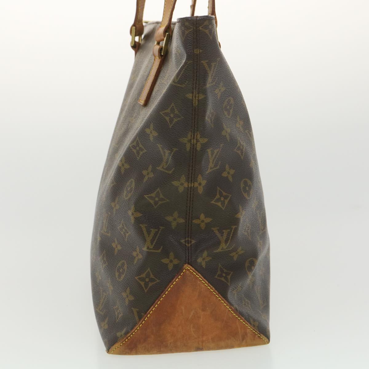 LOUIS VUITTON Monogram Cabas Mezzo Tote Bag M51151 LV Auth 37736